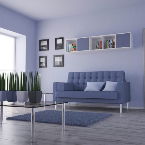 3D render of a Living Room Interior
